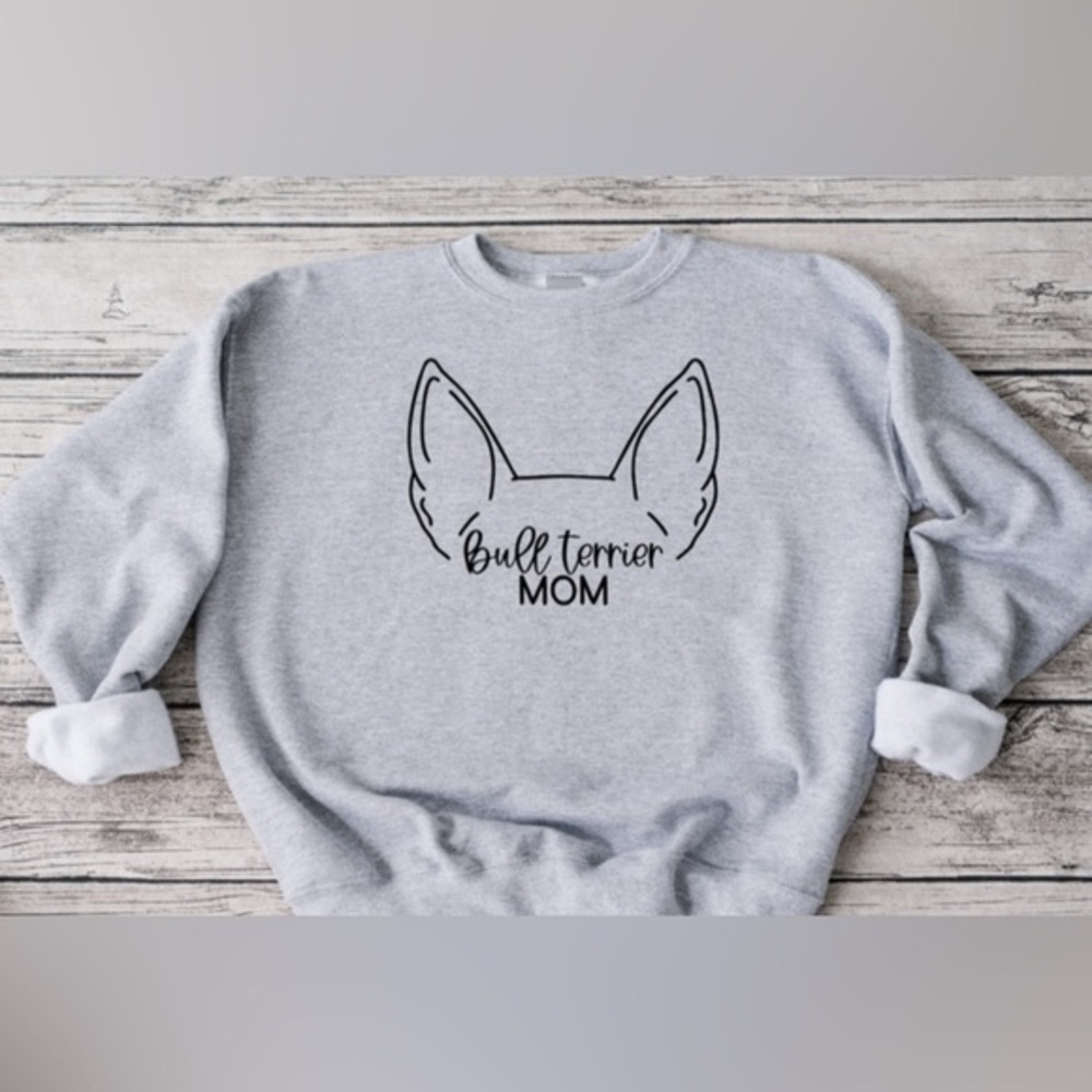 Bull Terrier Mom Crewneck
